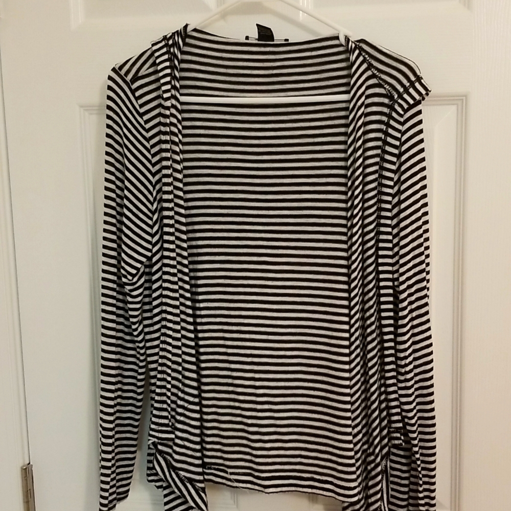 Hooded cardigan